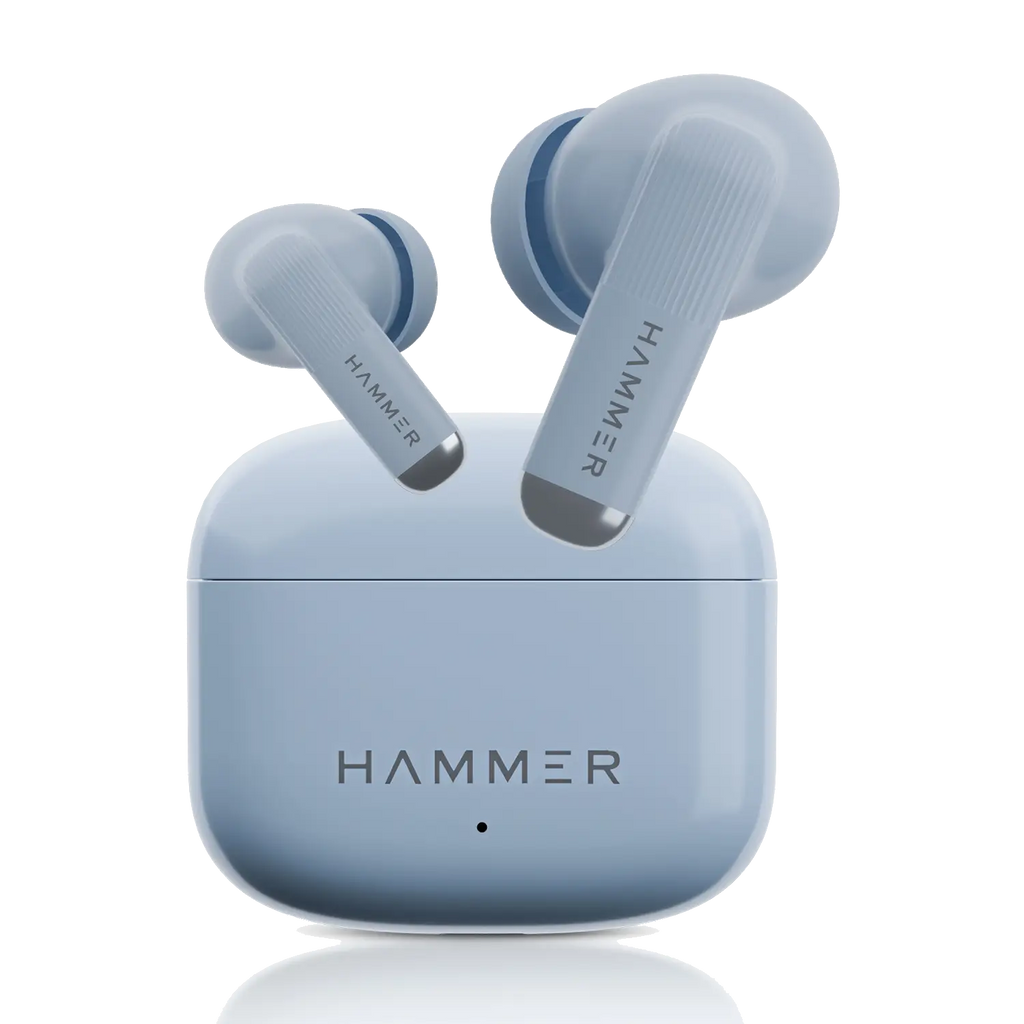 Hammer Airflow Flex Earbuds with 80H Playtime, Bluetooth v6.0, 13mm Drivers