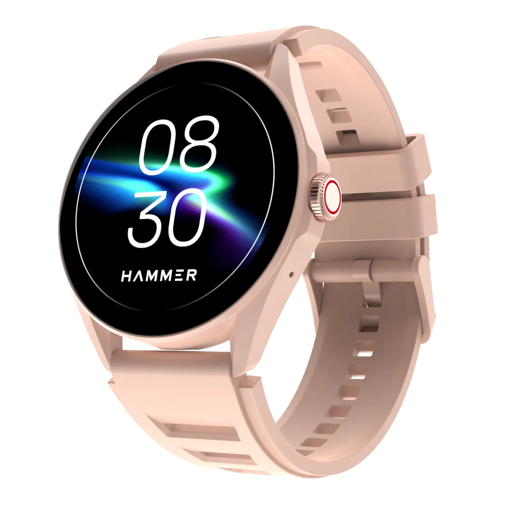 (Refurbished) Hammer Cyclone Round dial smart watch with 1.39 inches Big Display & Bluetooth Calling