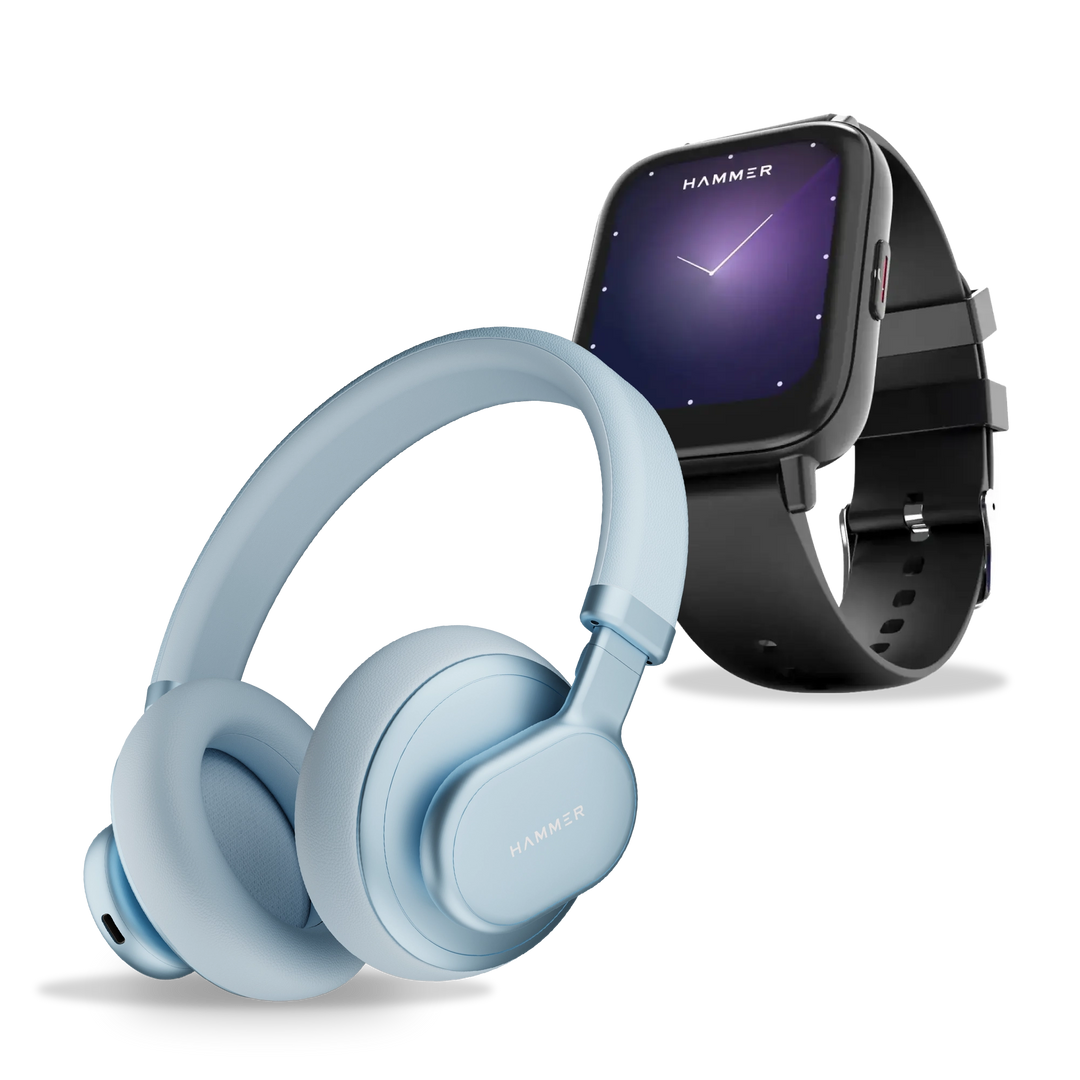 Hammer Headphone and smartwatch combo