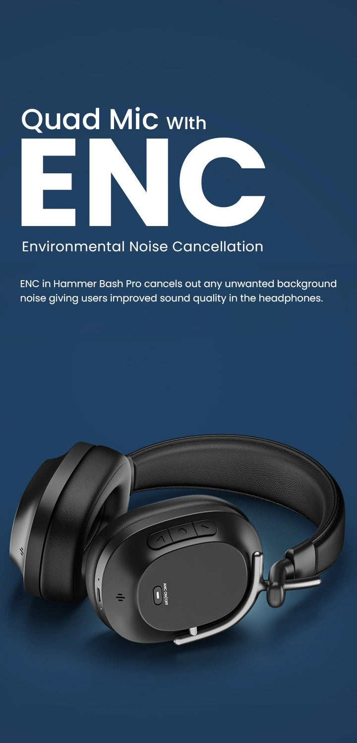 Headphones with ENC Features