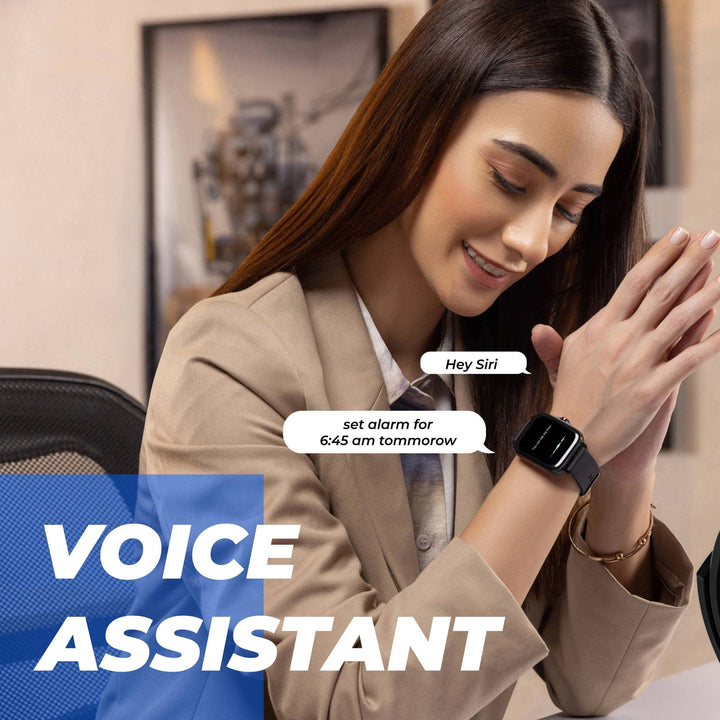 voice assistant bluetooth calling smartwatch 