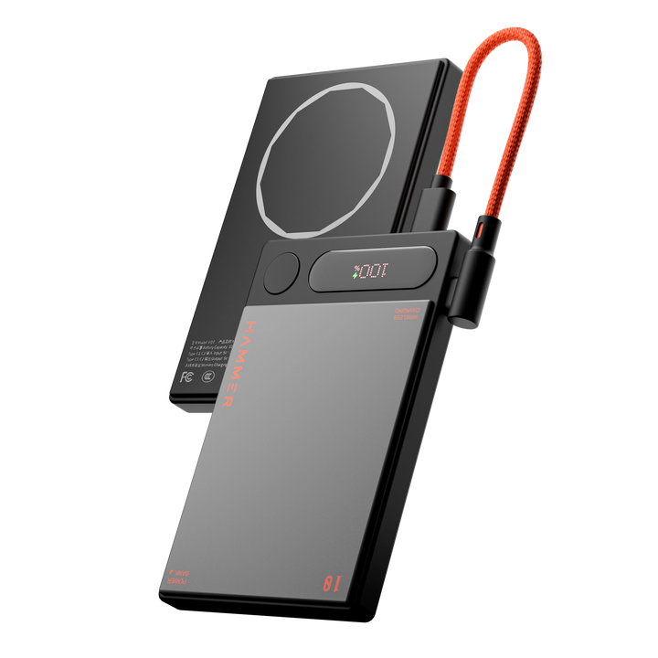 HAMMER Ultra ChargeZ30 MagSafe 10000 mAh Power Bank (Black)