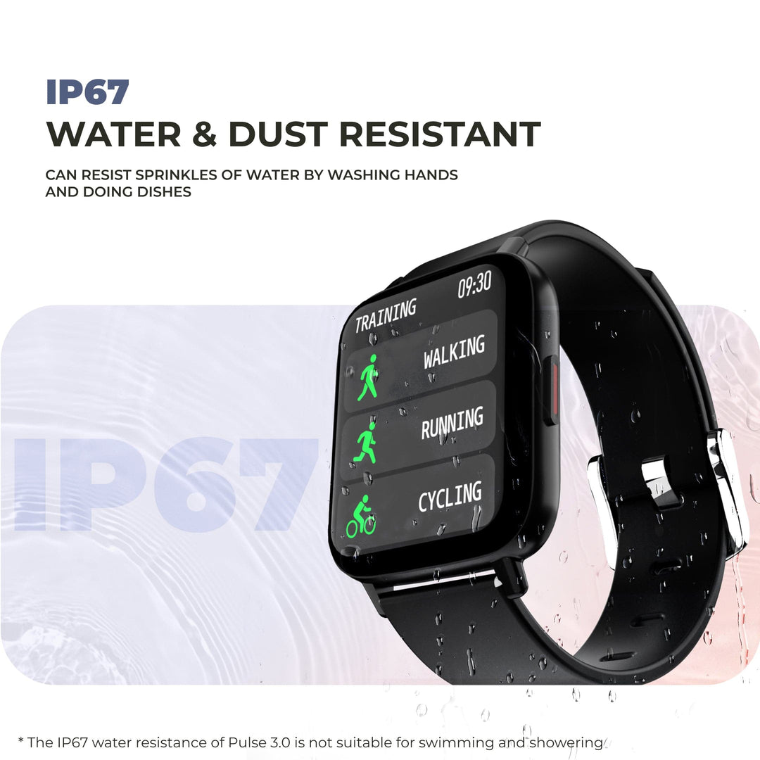 calling smart watch with water & dust resistant