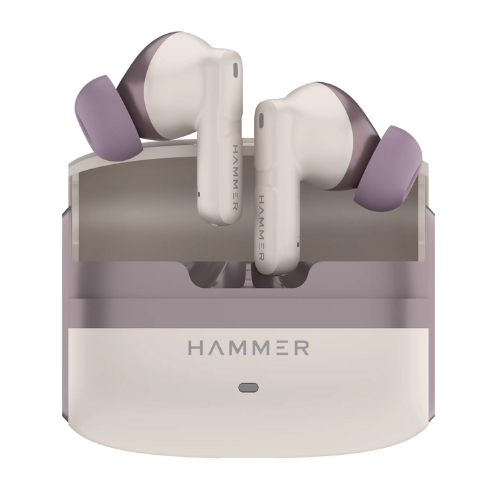Hammer Stellar ENC Bluetooth Earbuds with Quad Mics & Type C Fast Charging