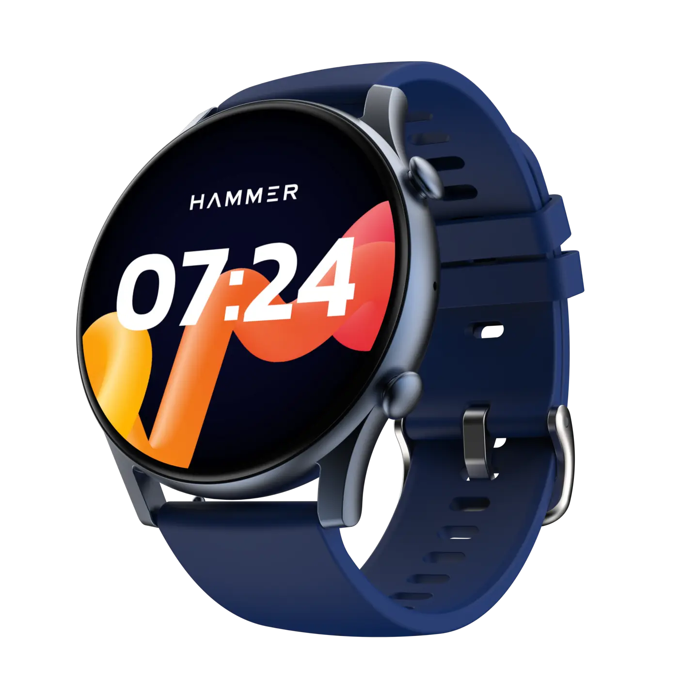 Buy Hammer Pulse 3.0 Bluetooth Calling Smart Watch , 1.69 Large Display  with IP67 Rating, Full Touch Screen, Multiple Watch Faces, SpO2 Monitoring  with Camera & Music Control (Black) Online at Best