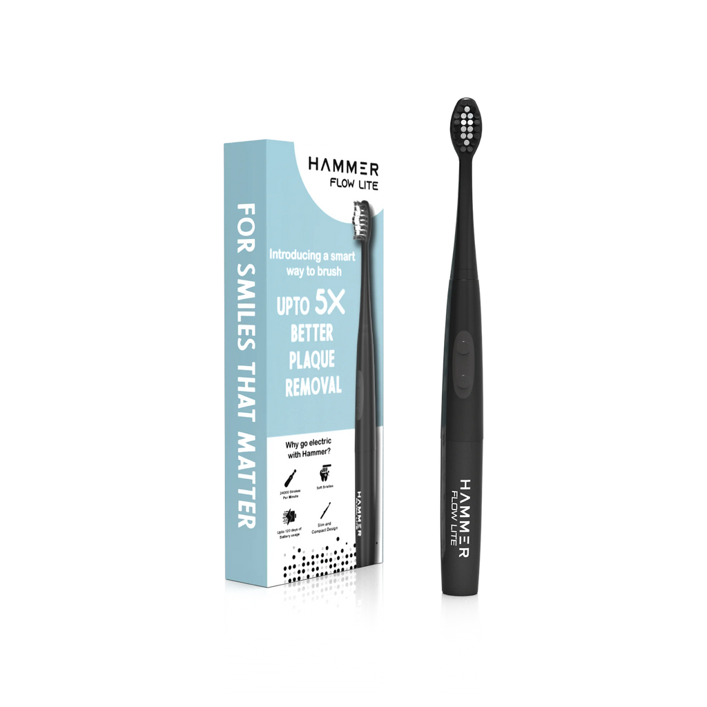 Hammer Flow Lite Electric Toothbrush with 120 Days Battery Backup