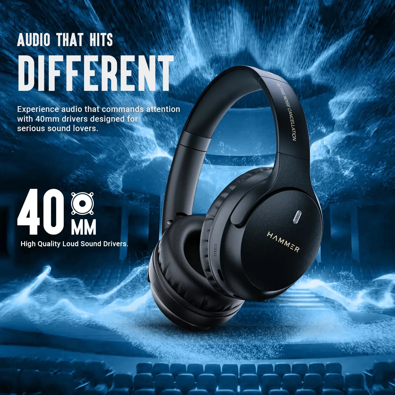 hammer bash vivid anc headphones