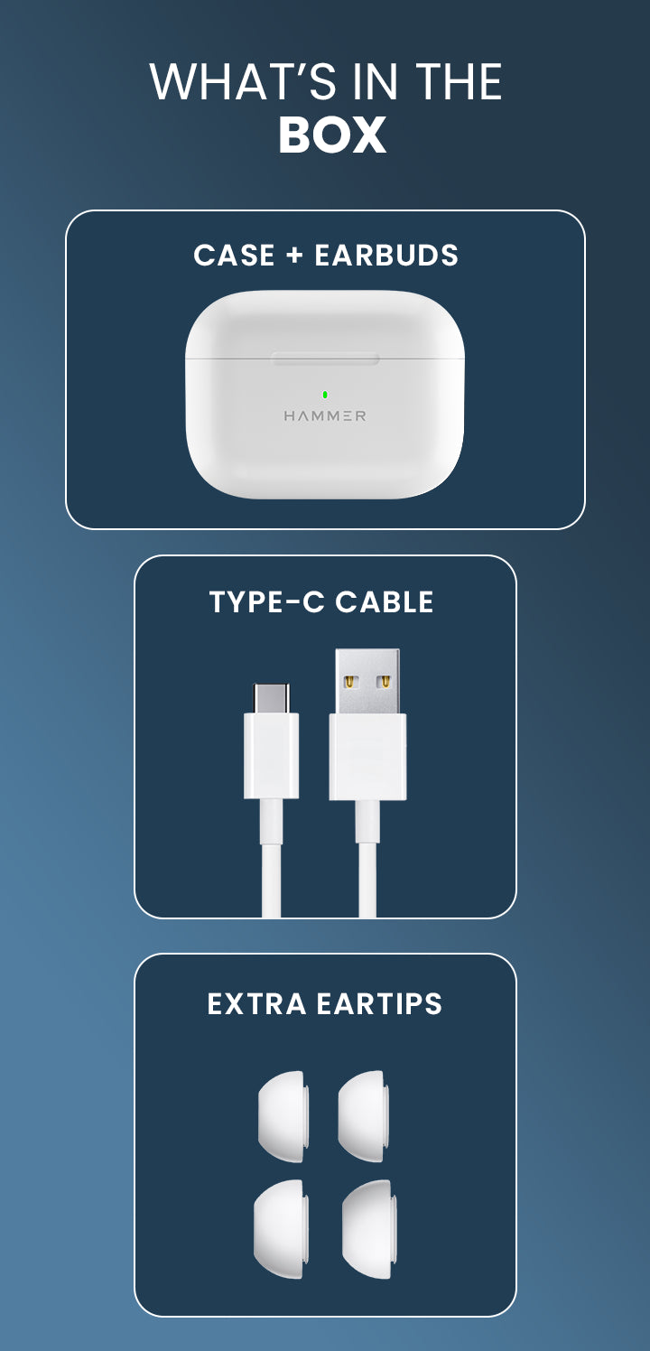 hammer wireless earbuds