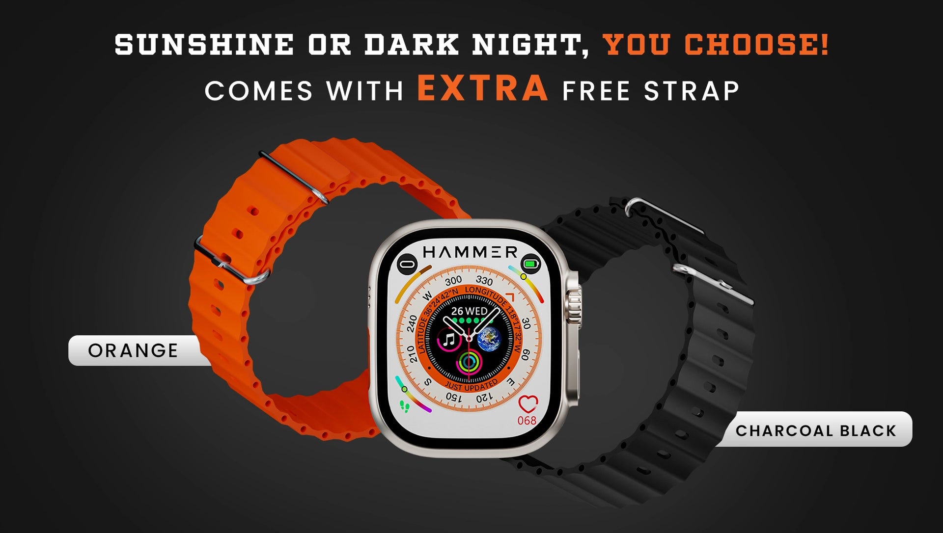 Hammer Ultra Classic Bluetooth Calling Smart Watch