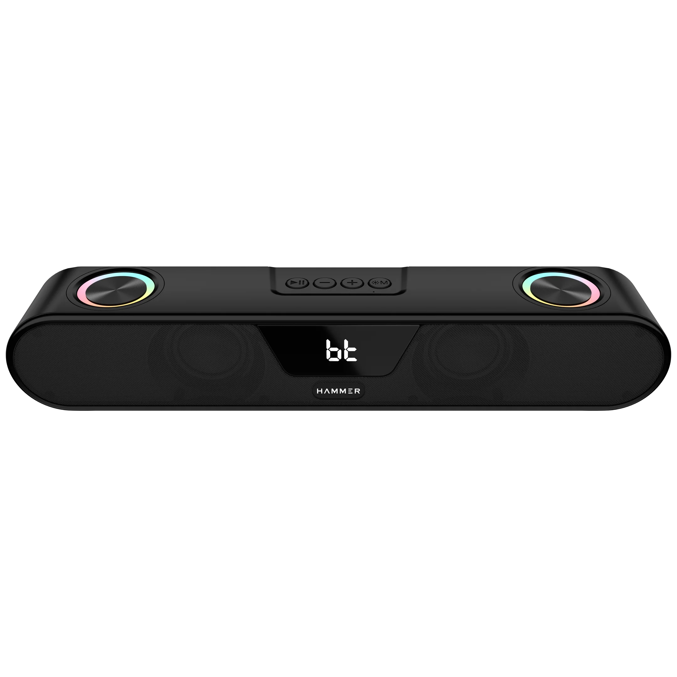 Beatbox Light Hammer BeatBox 24W Output Bluetooth Soundbar With RGB Lights
