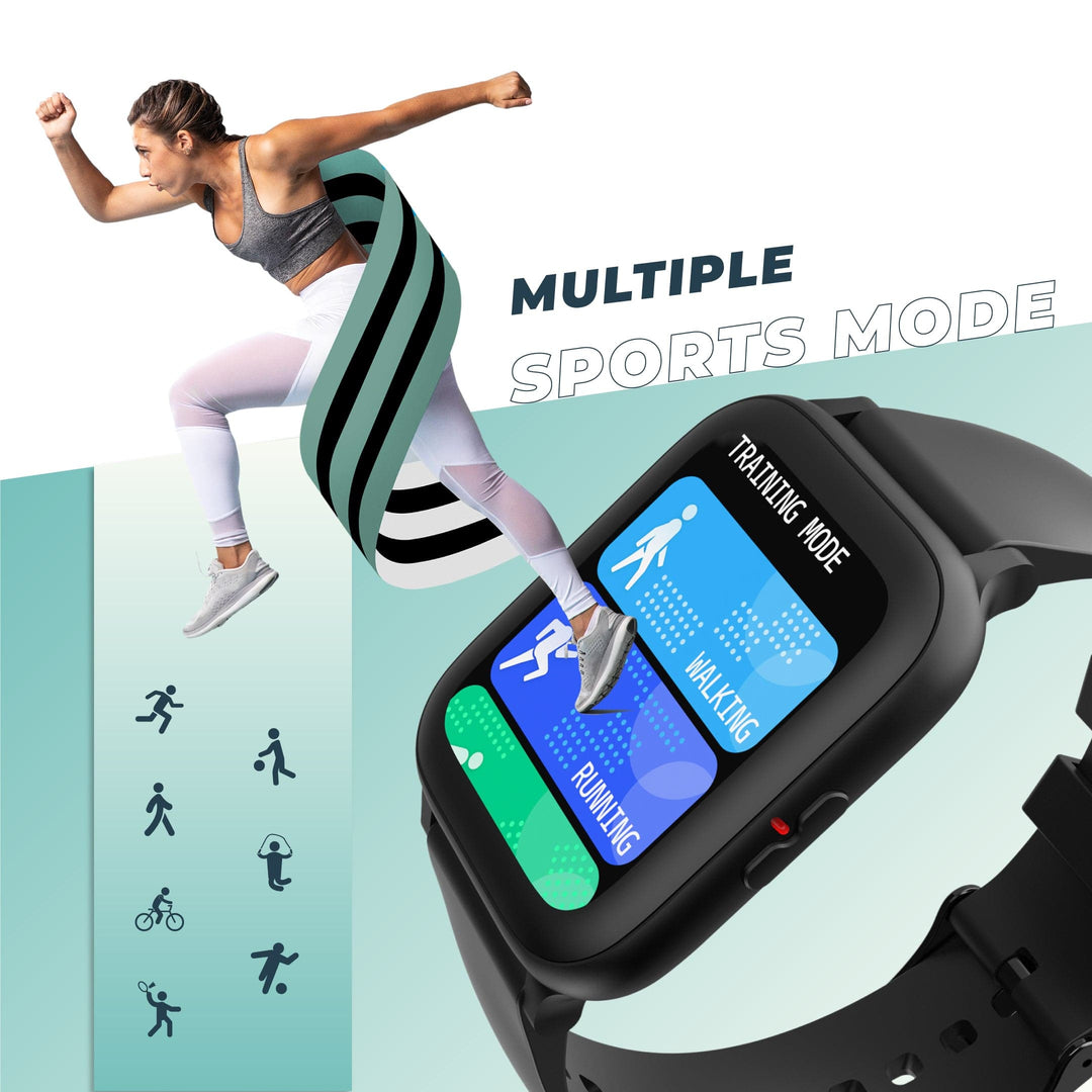 smartwatch with multiple sports mode 