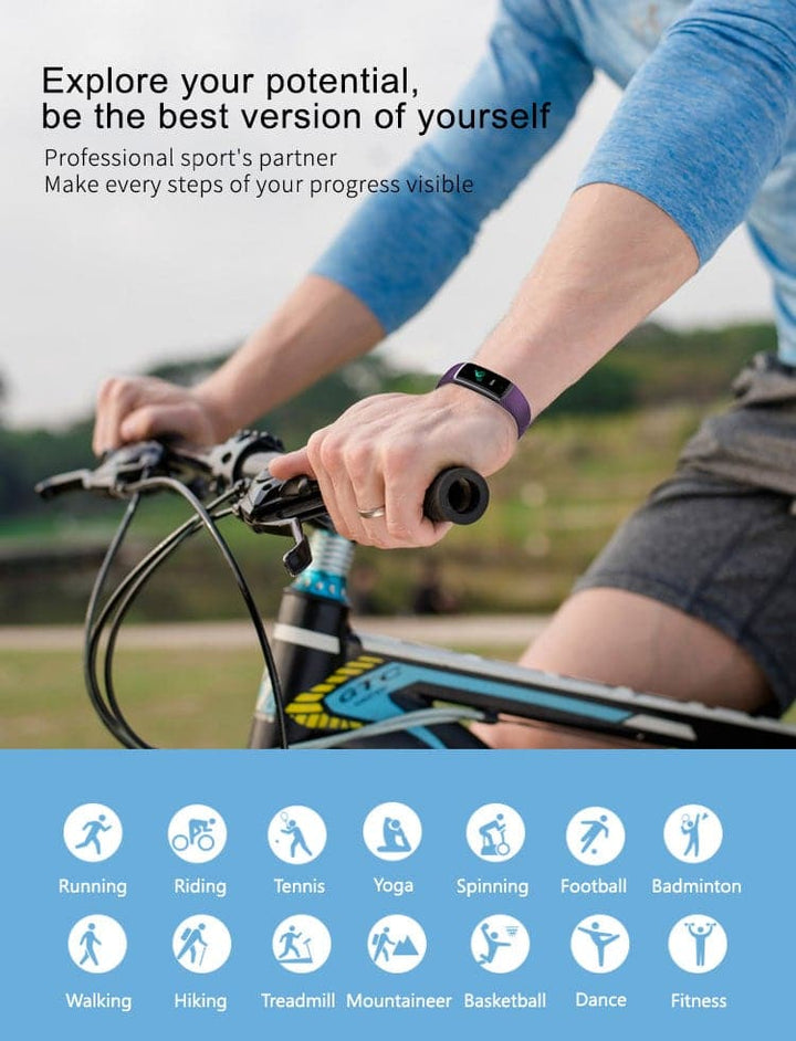 Track sports activity with hammer smart band