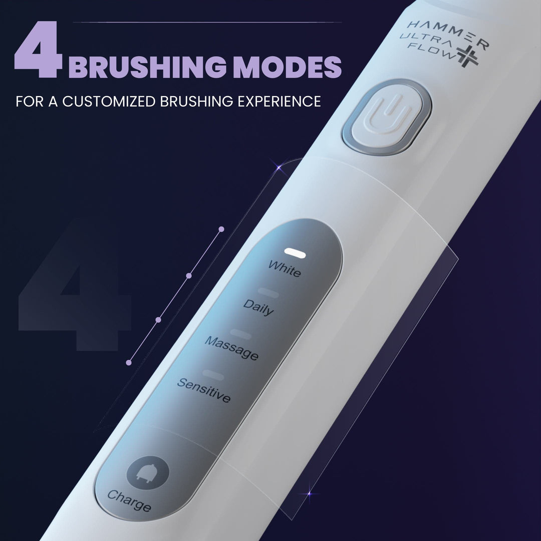 electric toothbrush with multiple brushing modes