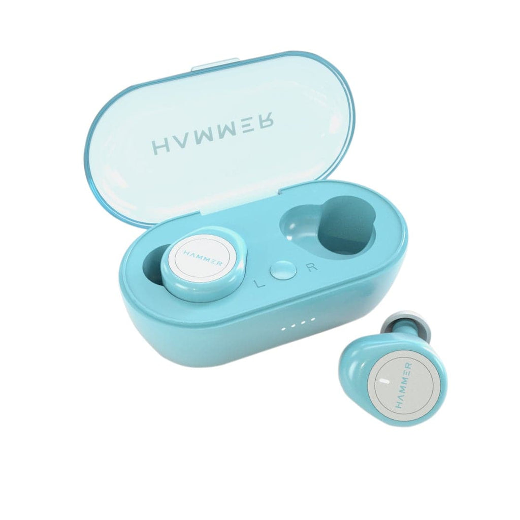 Hammer Airflow True Wireless Earbuds (Blue)