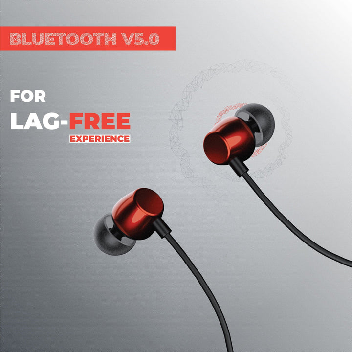 wireless neckband for lag free experience