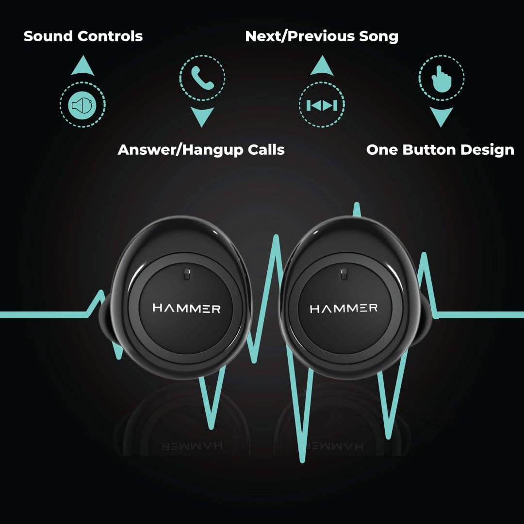 Hammer Airflow best true wireless earbuds under 1500