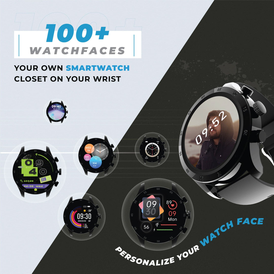 Hammer active smartwatch with multi smartfaces