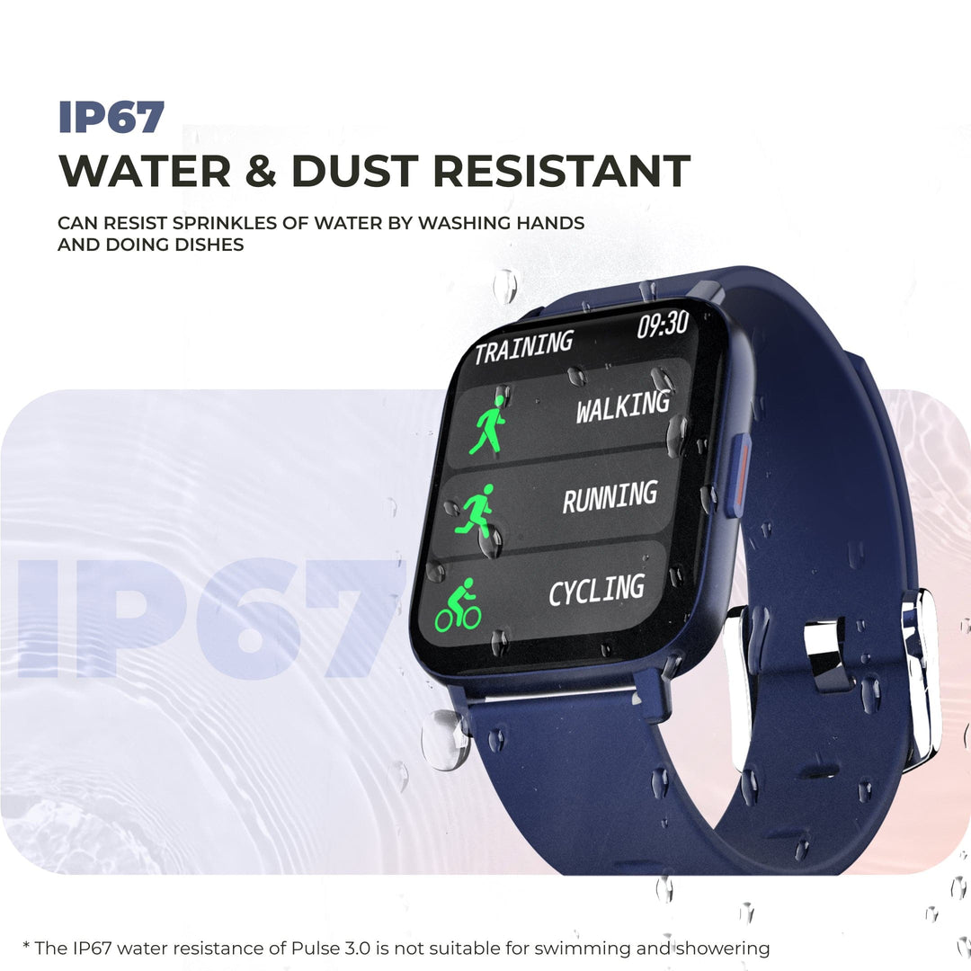 calling smart watch with water & dust resistant