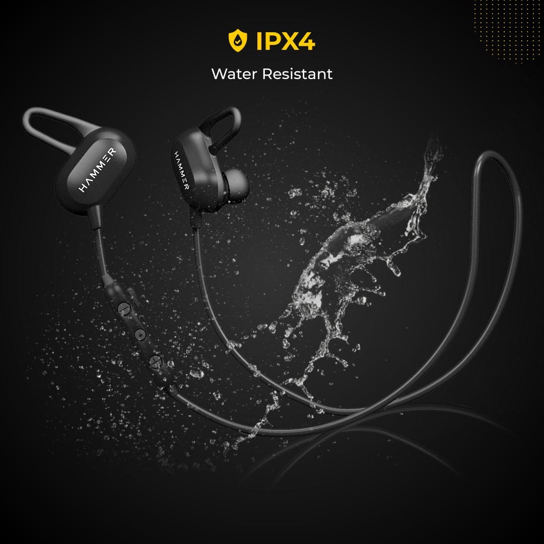 Sweatproof bluetooth online earphones