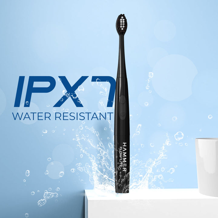 water resistant electric toothbrush