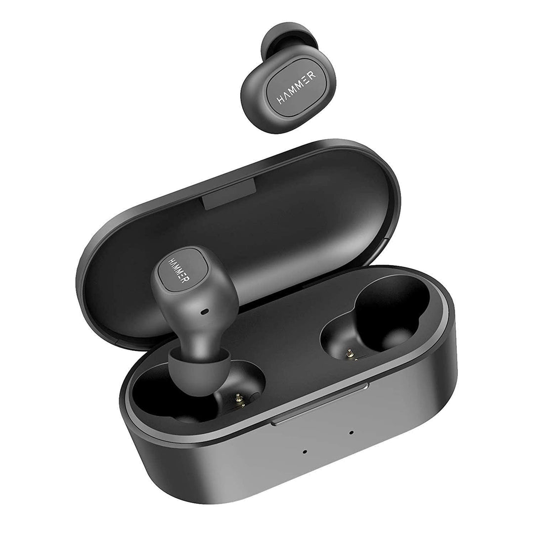Hammer Solo Truly Wireless Bluetooth Earbuds With Lid