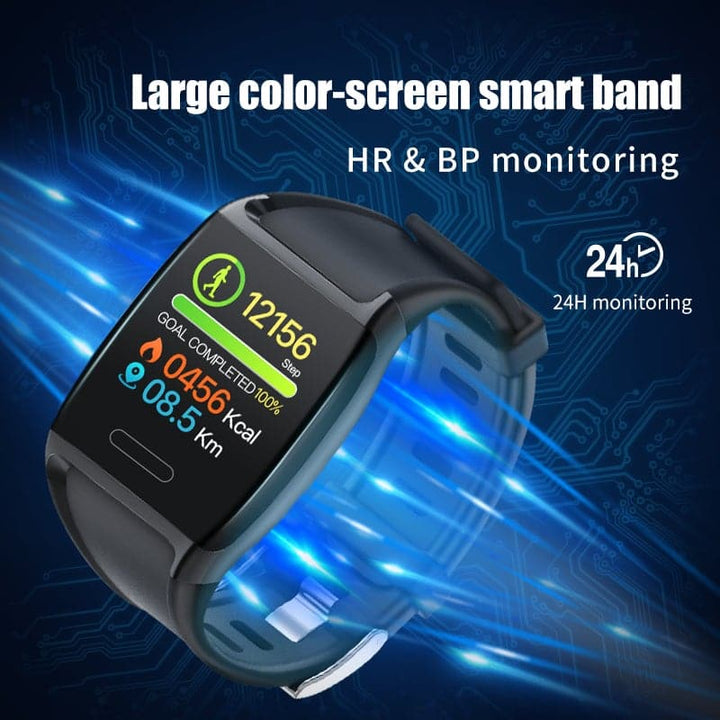 smart watch monitor Heart Beat and Blood Pressure