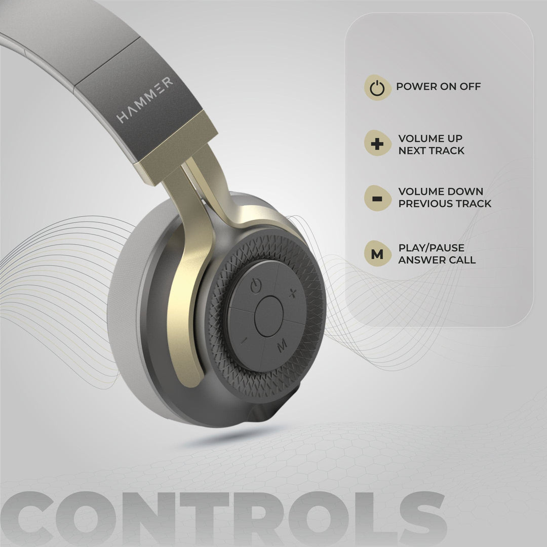 headphones With controls buttons
